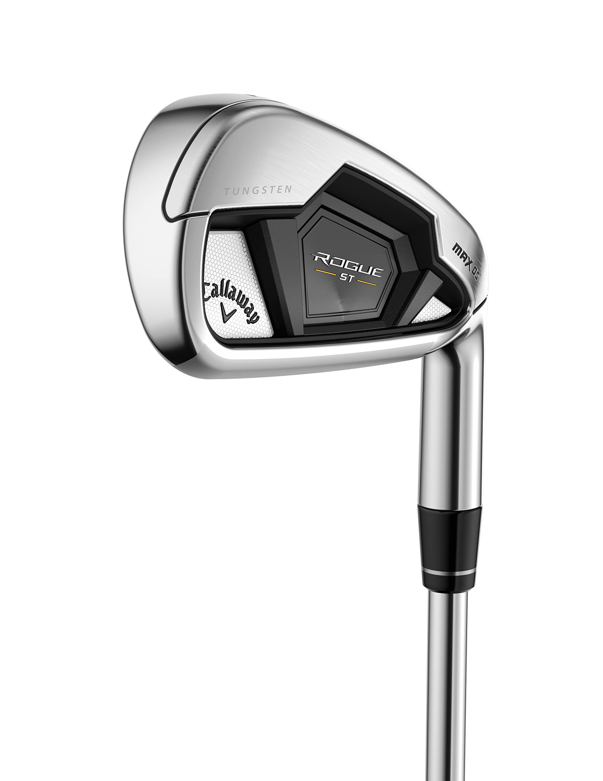Callaway Golf Rogue ST Max OS Hybrid Iron Combo Set | Forged Carbon Steel Clubs | Right/Left Hand Options | Perfect for Mid-Handicap Golfers | Driving Range & Course Performance