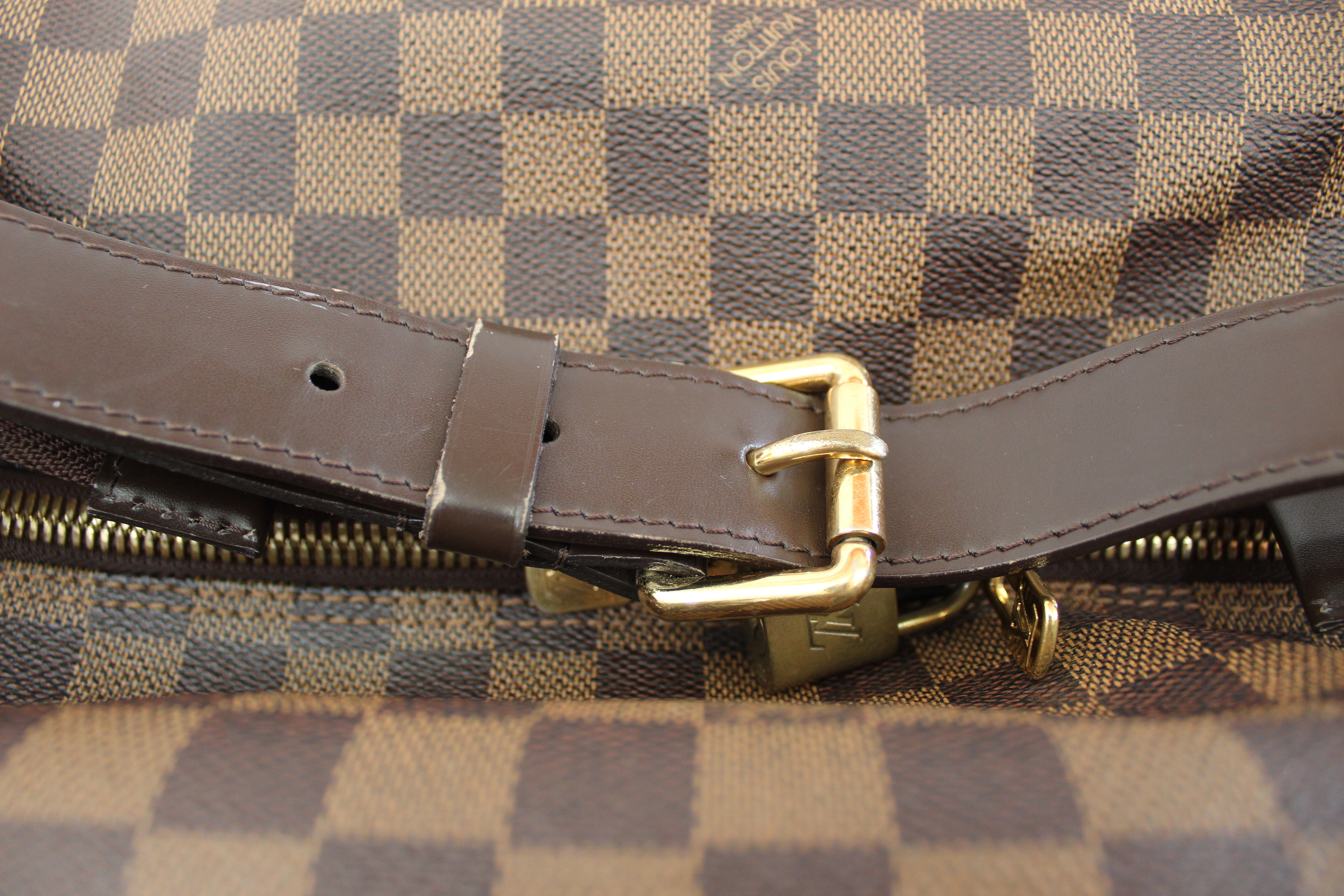 Authentic Louis Vuitton Damier Ebene Neo Eole 50 Suitcase - Luxury Travel Luggage for Business Trips & Vacations - Durable Spinner Carry-On with TSA Lock