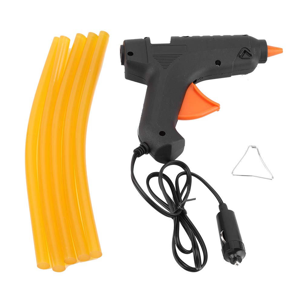 FTVOGUE 40W DIY Car Dent Repair Kit with Hot Melt Glue Gun - Auto Body Dent Removal Tool for Car Doors & Panels - Perfect for Home Garage Repairs & Gardening Supplies
