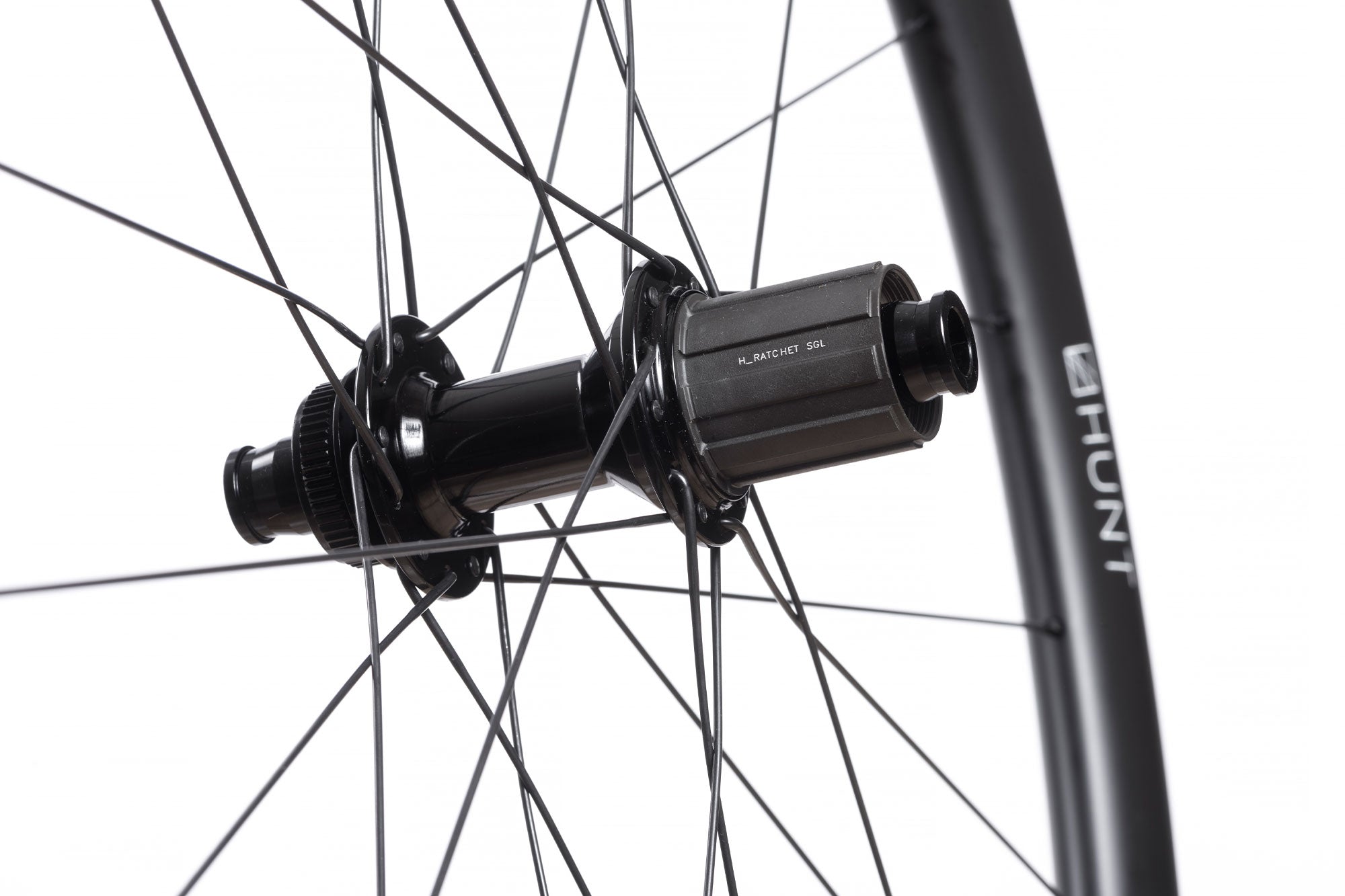 HUNT 30 Carbon Disc Wheelset - Lightweight & Durable Road Bike Wheels for Racing & Performance Cycling | IC442 | Perfect for Road Racing, Triathlons & High-Speed Training