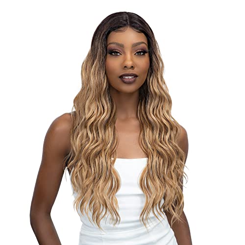 Janet Collection Essentials HD Lace Front Wig - Molly (Strawberry Blonde) | Natural Looking Human Hair Wig for Women | Perfect for Daily Wear, Cosplay & Special Occasions