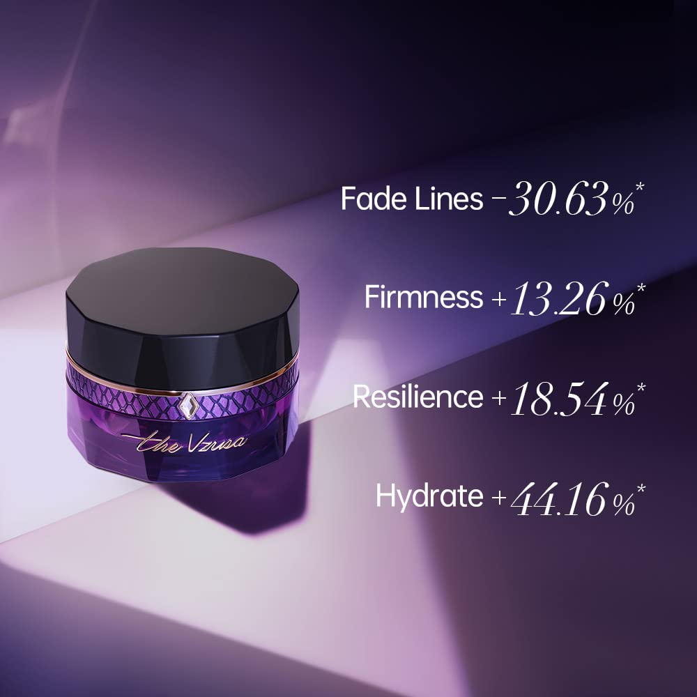 VZUSA Hydrating Face Cream for Dry Skin - Anti-Aging Moisturizer with Hyaluronic Acid & Vitamin E | Day & Night Cream for Women & Men | Perfect for Daily Skincare Routine & Travel