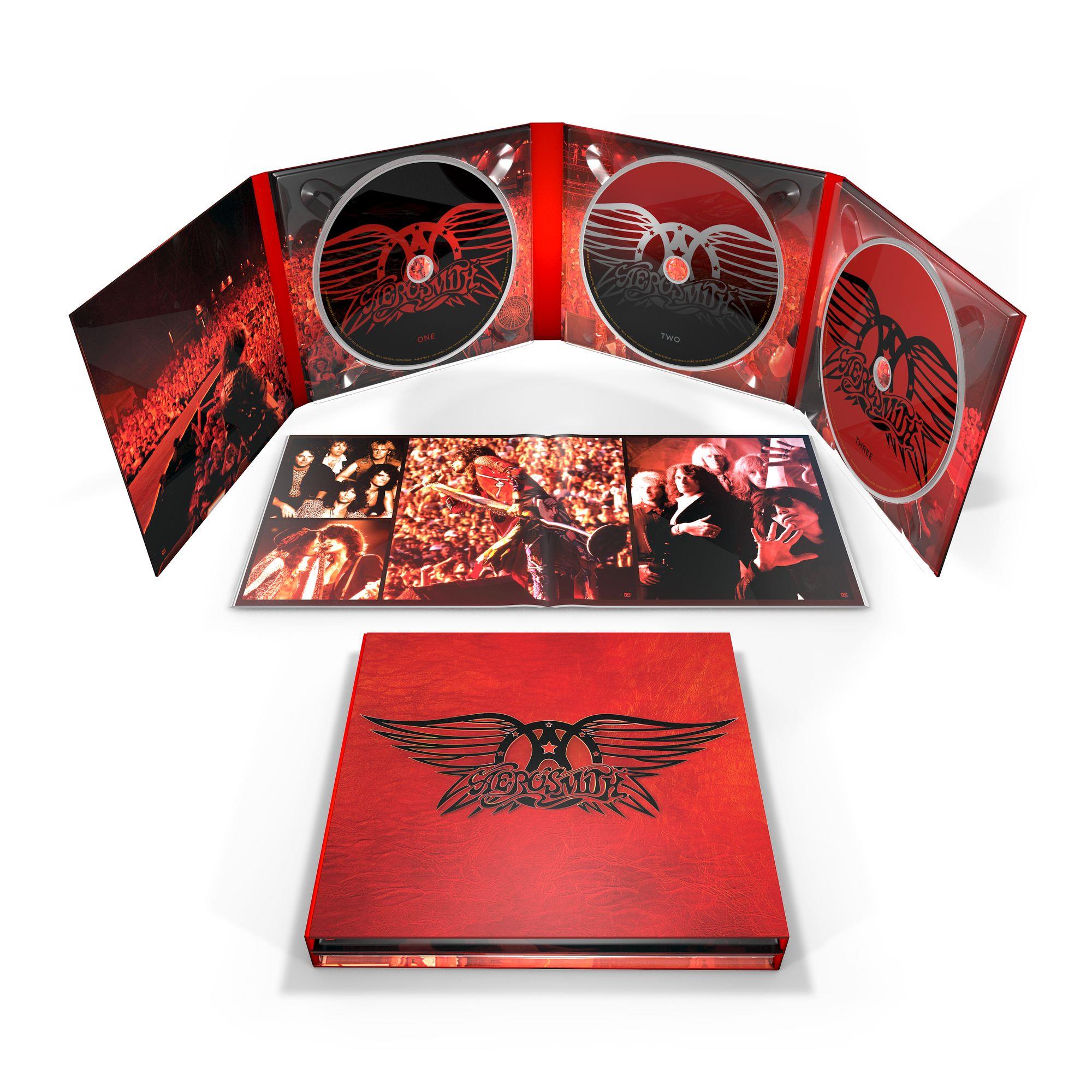 Aerosmith Greatest Hits Deluxe 3CD Set - Classic Rock Music Collection for Parties, Road Trips & Gift Giving