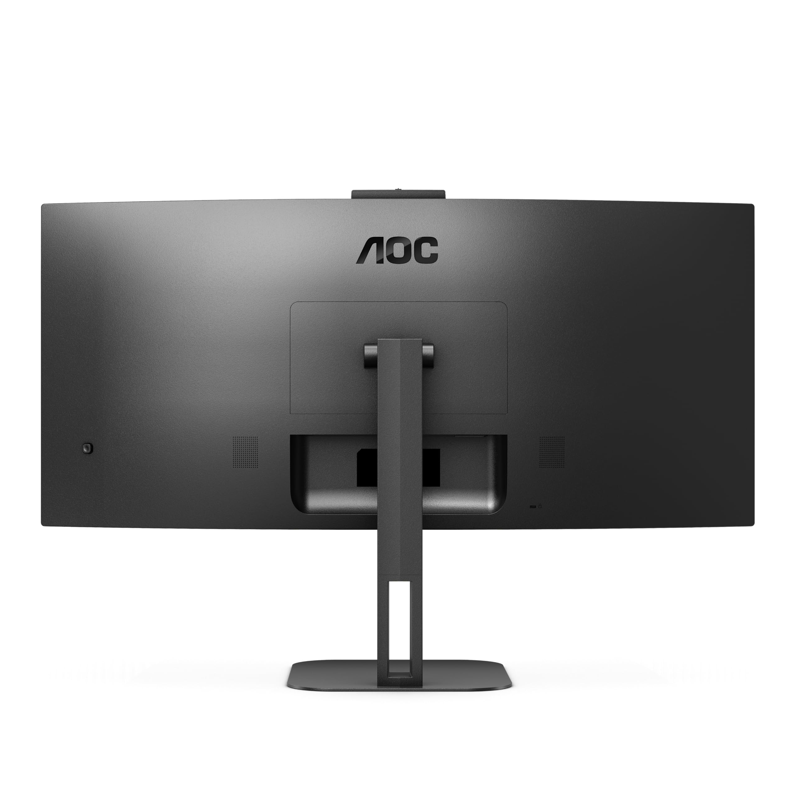 AOC CU34V5CW 34 Inch WQHD Curved Gaming Monitor with 2MP Webcam, Built-in Speakers, Height Adjustable Stand (3440x1440, 100Hz, HDMI, DisplayPort, USB-C Hub) - Perfect for Home Office, Gaming & Multitasking