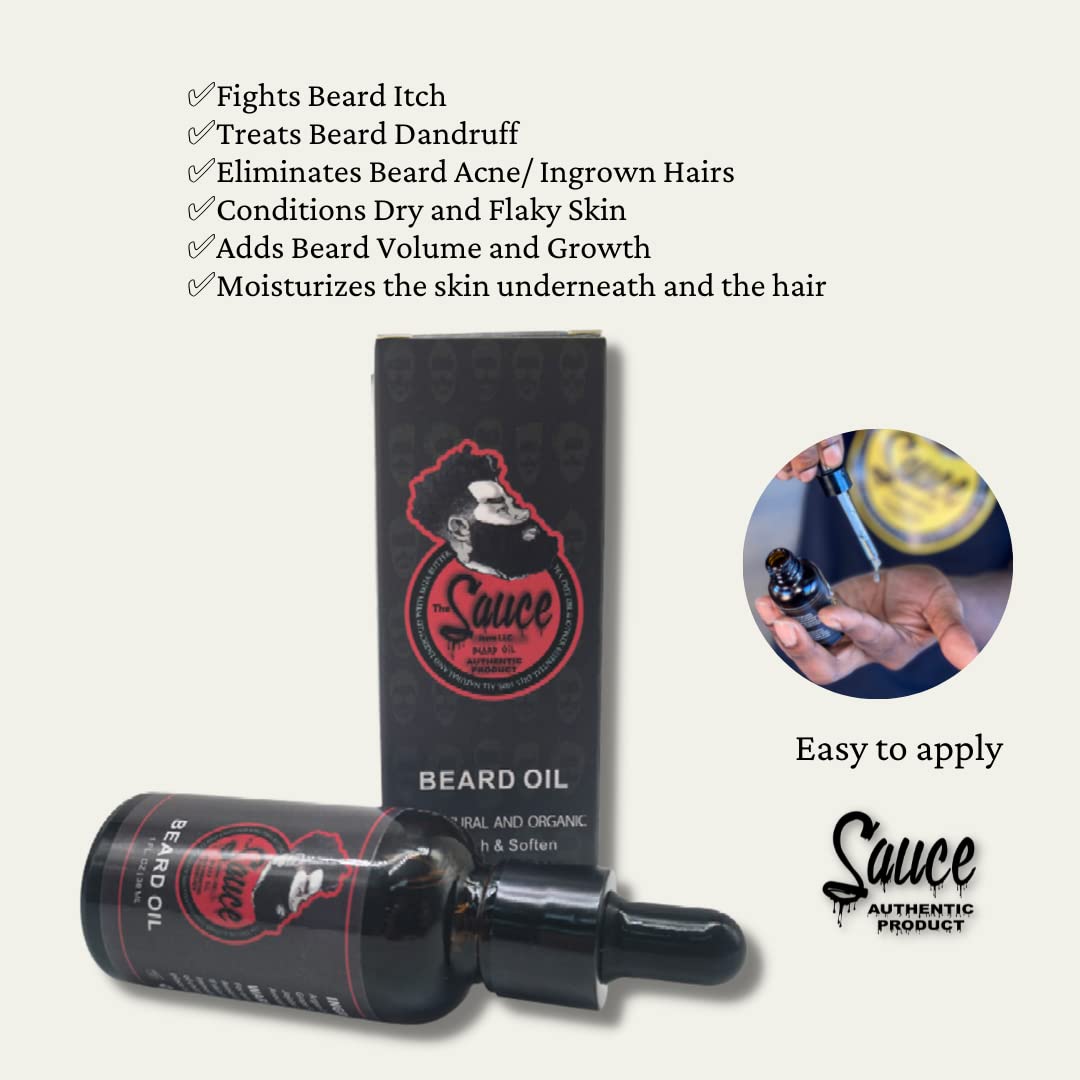 Premium Beard Oil Conditioner for Men - Scented with Bred Fragrance, Softens & Conditions Facial Hair - Ideal for Daily Grooming & Styling Routine