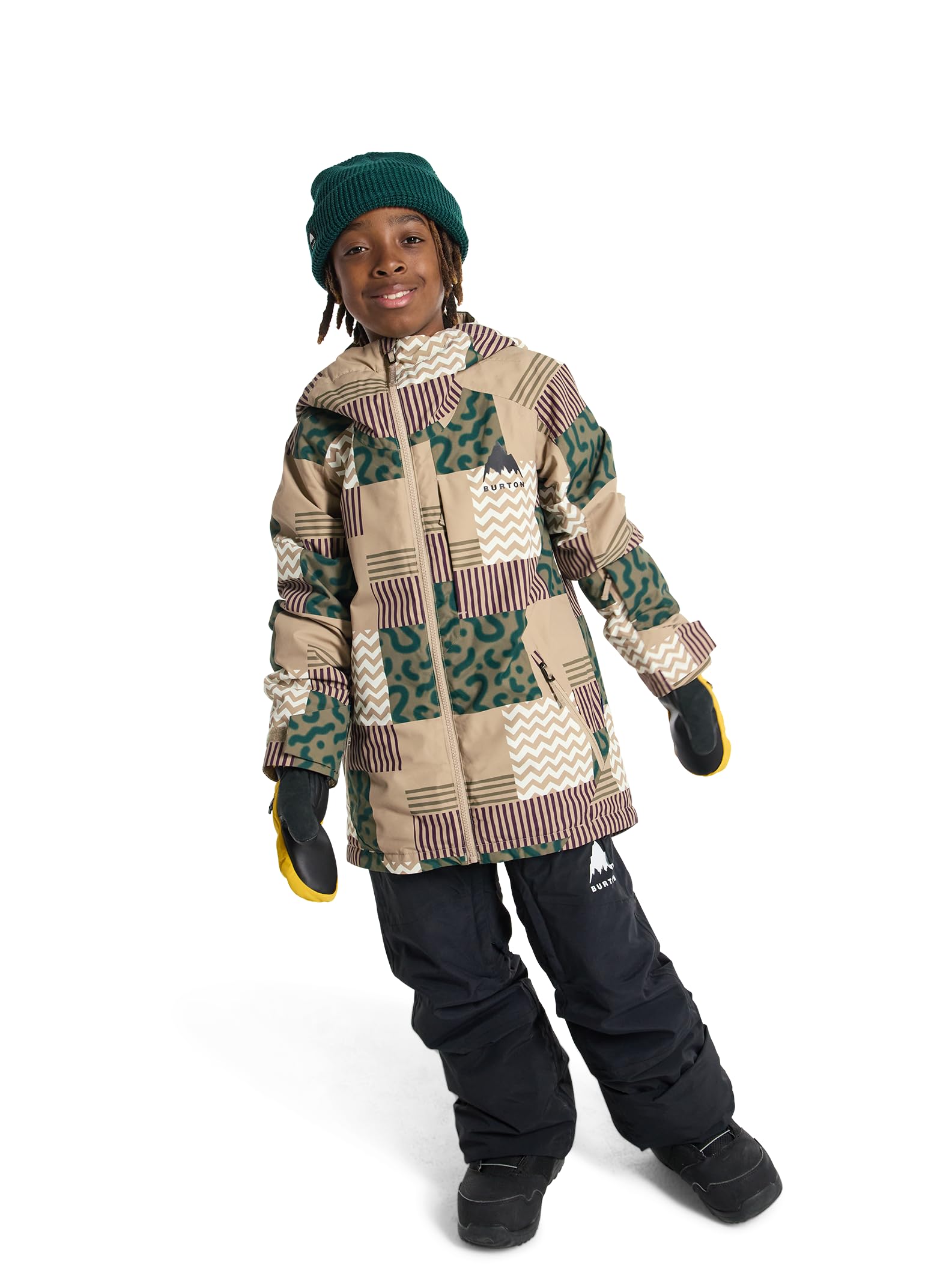 Burton Kids' Hillslope Jacket - Waterproof Snow Jacket for Boys & Girls - Warm Winter Coat for Skiing, Snowboarding & Outdoor Activities