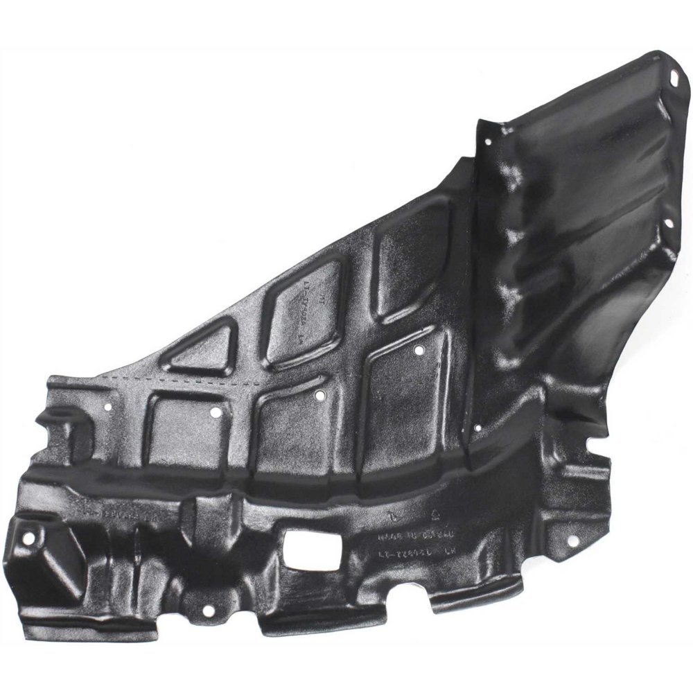 Evan-Fischer Left Engine Splash Shield Compatible with 2000-2005 Toyota Echo & 2004-2006 Scion xA - Manual Transmission Underbody Protection for Off-Road Driving and Winter Weather Protection