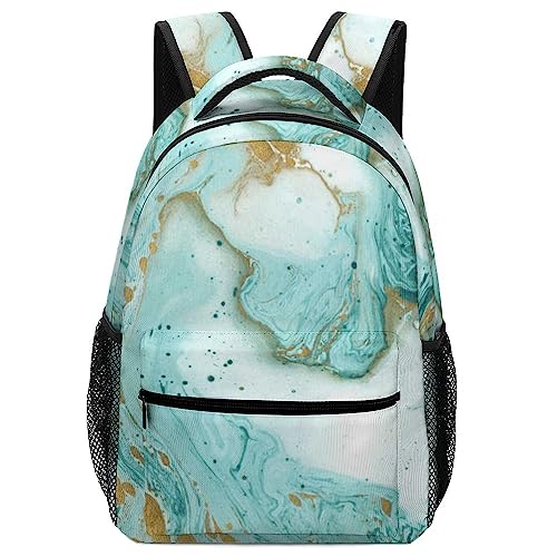 Turquoise Gold Marble