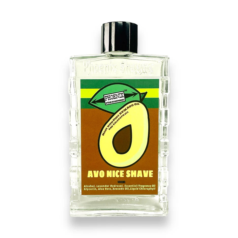 Phoenix Shaving Avo Nice Shave Aftershave Cologne for Men - Soothing Post-Shave Balm & Fragrance | Perfect for Daily Grooming & Special Occasions
