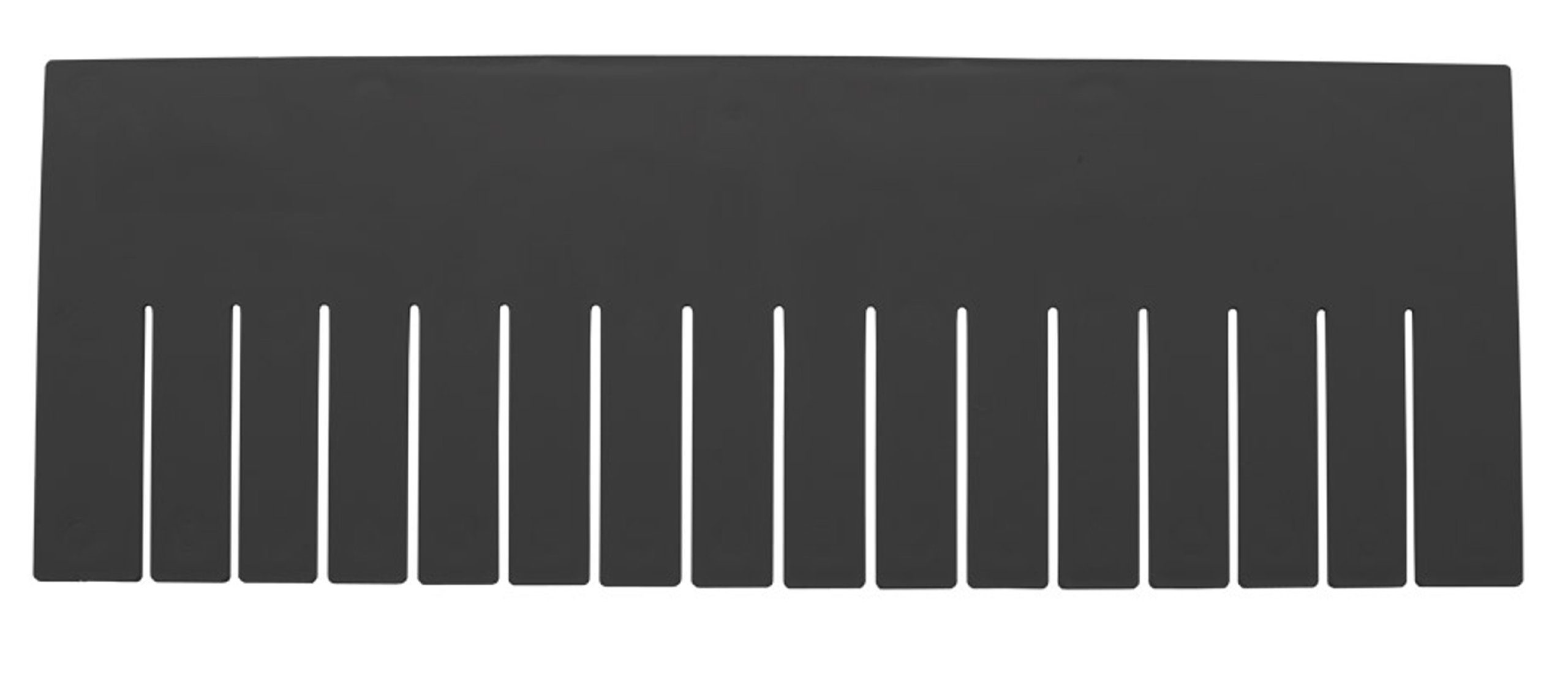 Quantum DL93080CO Conductive Long Divider | Compatible with DG92050CO Storage Bin | for Warehouse & Garage Organization | Pack of 6