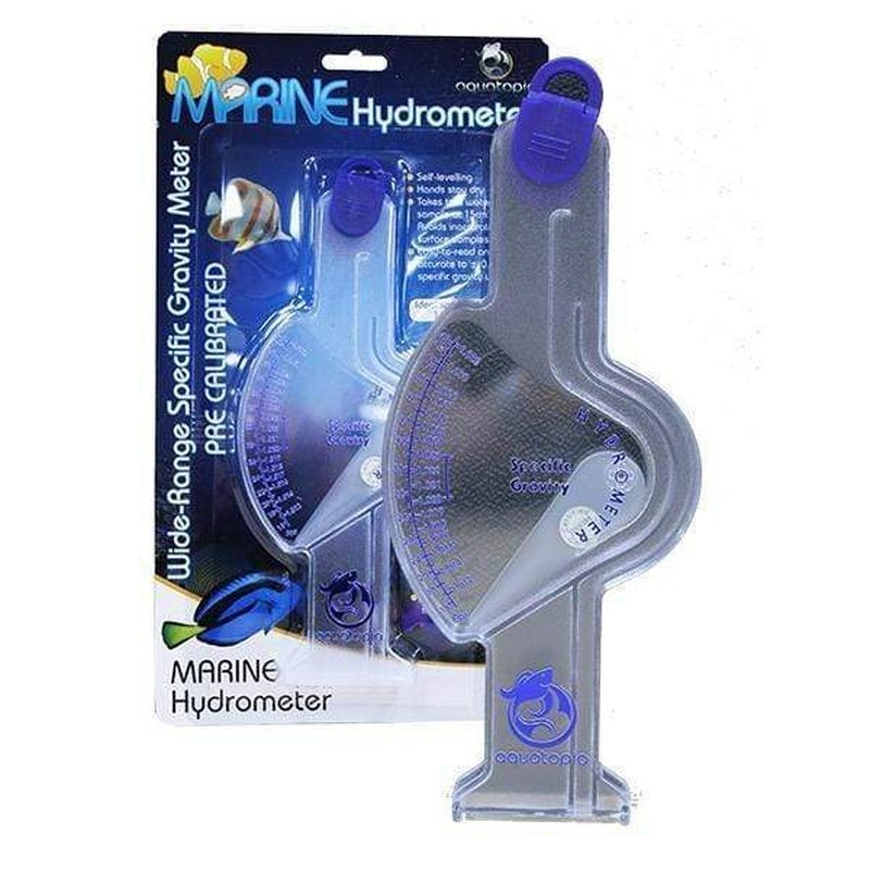 Aquatopia Marine Hydrometer - Professional Saltwater Refractometer for Aquariums, Fish Tanks & Saltwater Testing | Accurate Salinity Measurement Tool for Marine Life, Reef Tanks & Aquatic Enthusiasts