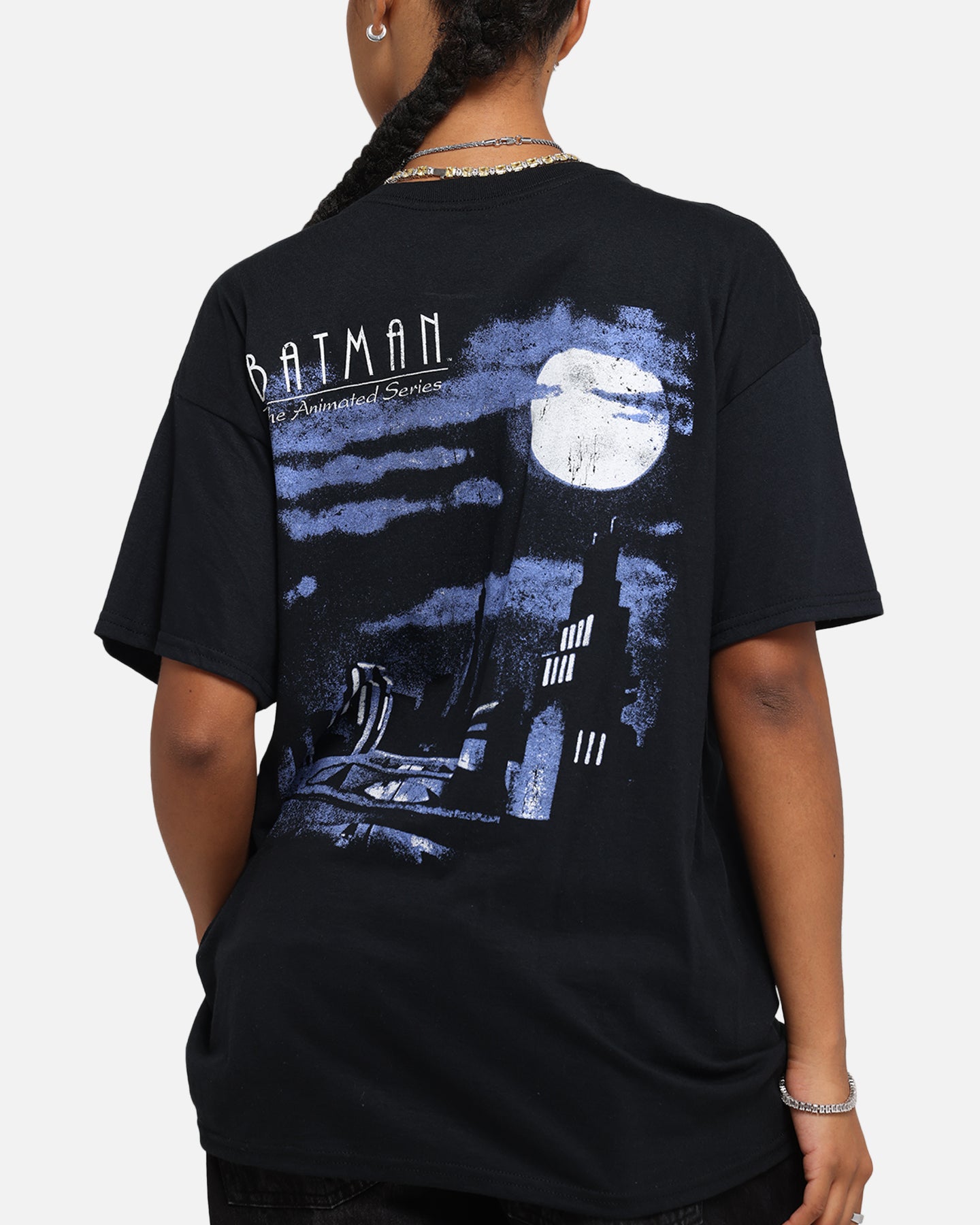 American Thrift DC Batman The Animated Series Graphic T-Shirt - Black | Superhero Comic Tee for Men & Women | Perfect for Cosplay, Comic Con & Casual Wear