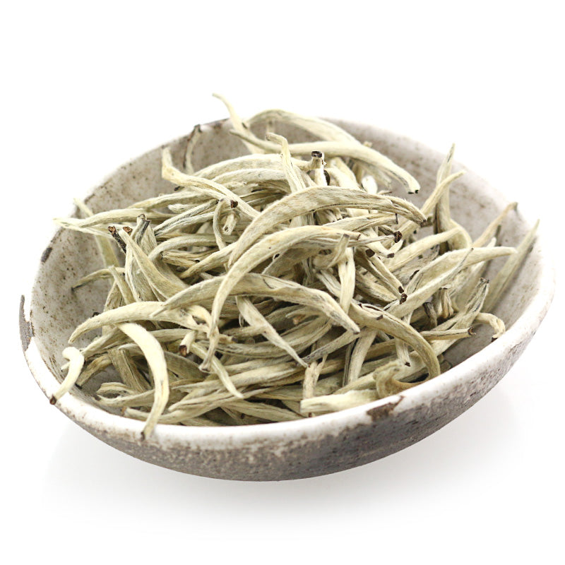 Premium Yinzhen Bai Hao Silver Needle White Tea - Loose Leaf, Organic & Handpicked - Perfect for Relaxation, Gifts & Tea Ceremonies