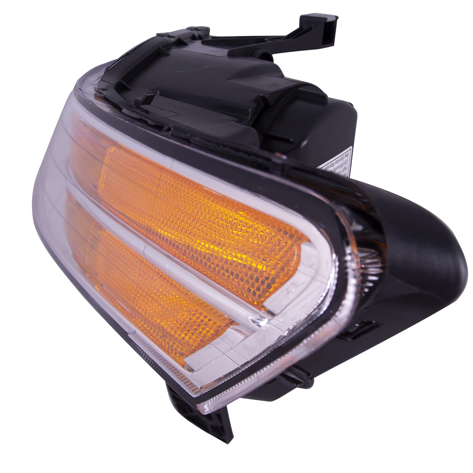 HEADLIGHTSDEPOT HID Headlight Kit - Chrome Housing with Clear Lens for 2004-2005 Acura TL Sedan | High Visibility Night Driving & Style Upgrade
