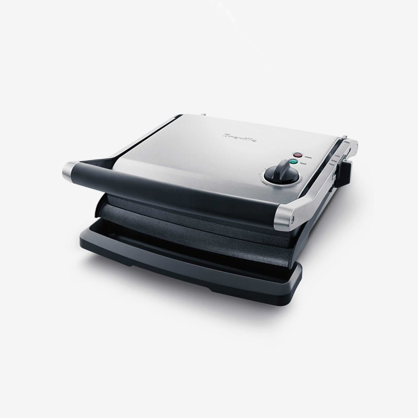 Breville The Panini Grill - Stainless Steel Panini Press & Sandwich Maker for Home & Restaurant Use - Perfect for Grilled Cheese, Paninis & More