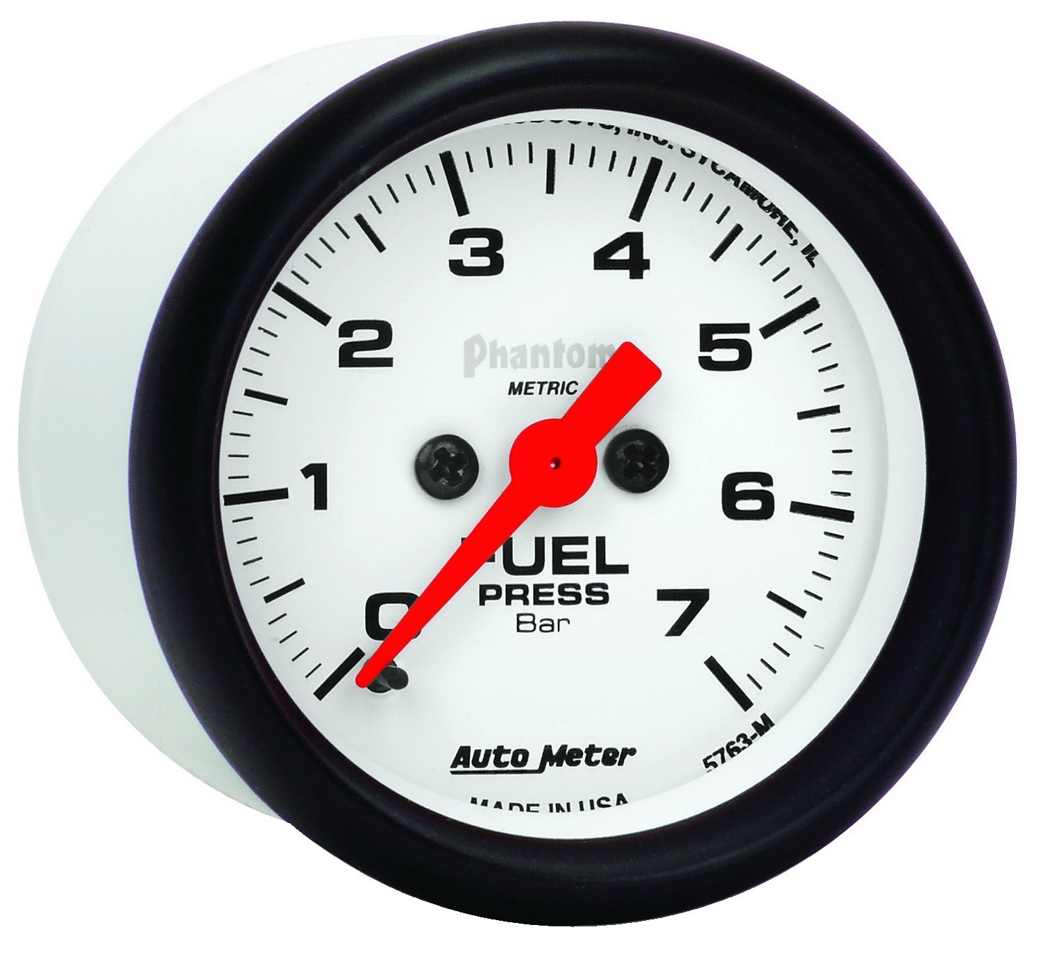 Auto Meter 5763-M Phantom Electric Fuel Pressure Gauge - 0-100 PSI, 2-1/16