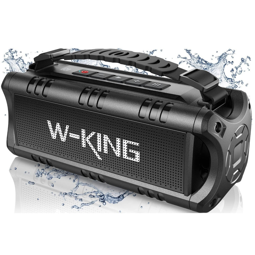 W KING D8MINI 1 Waterproof Bluetooth Speaker - Wireless Portable Speaker with Powerful Sound for Outdoor, Pool Party & Travel