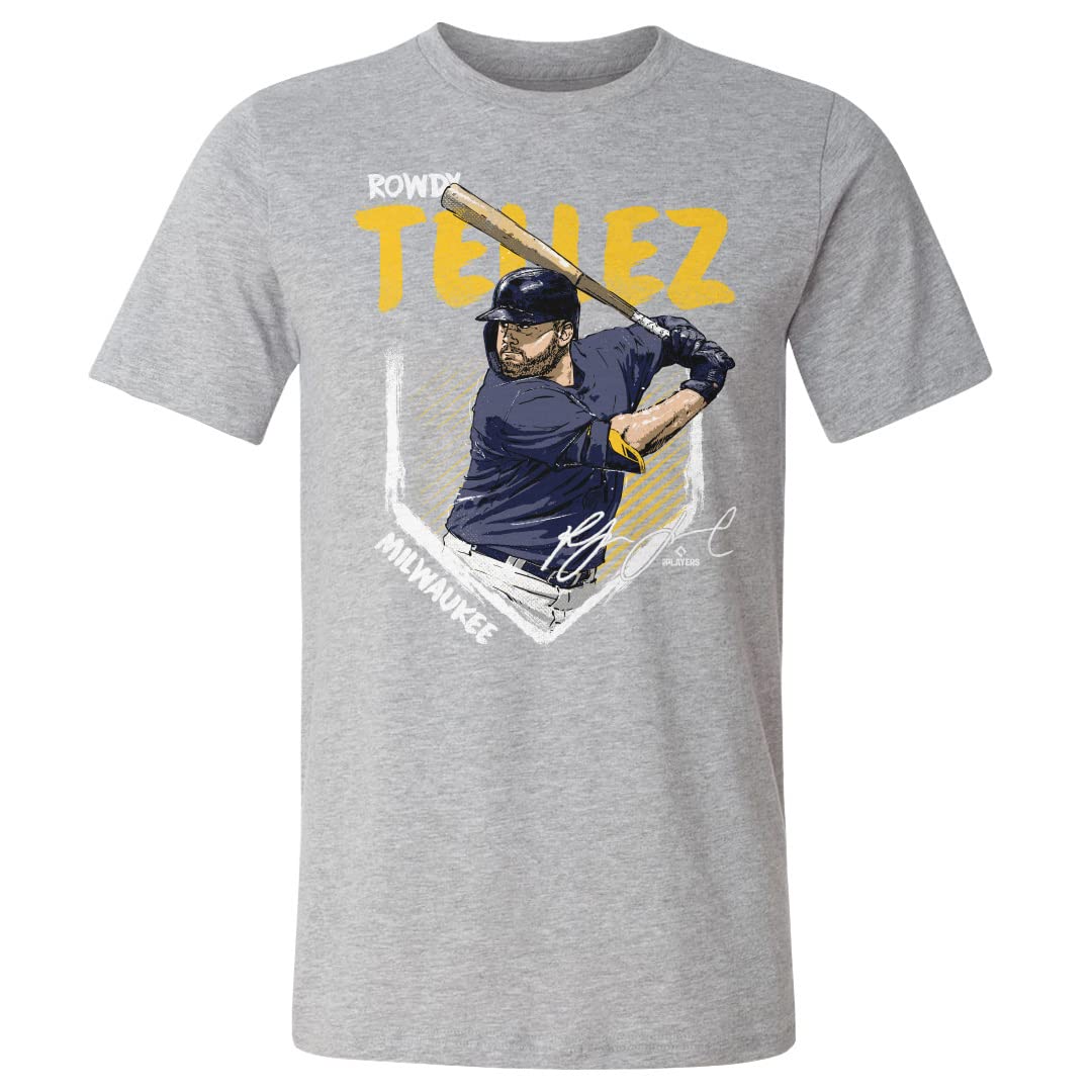 Rowdy Tellez Milwaukee Brewers Baseball Jersey - Official MLB Player Shirt for Fans & Supporters - Perfect for Game Day, Tailgating & Baseball Events