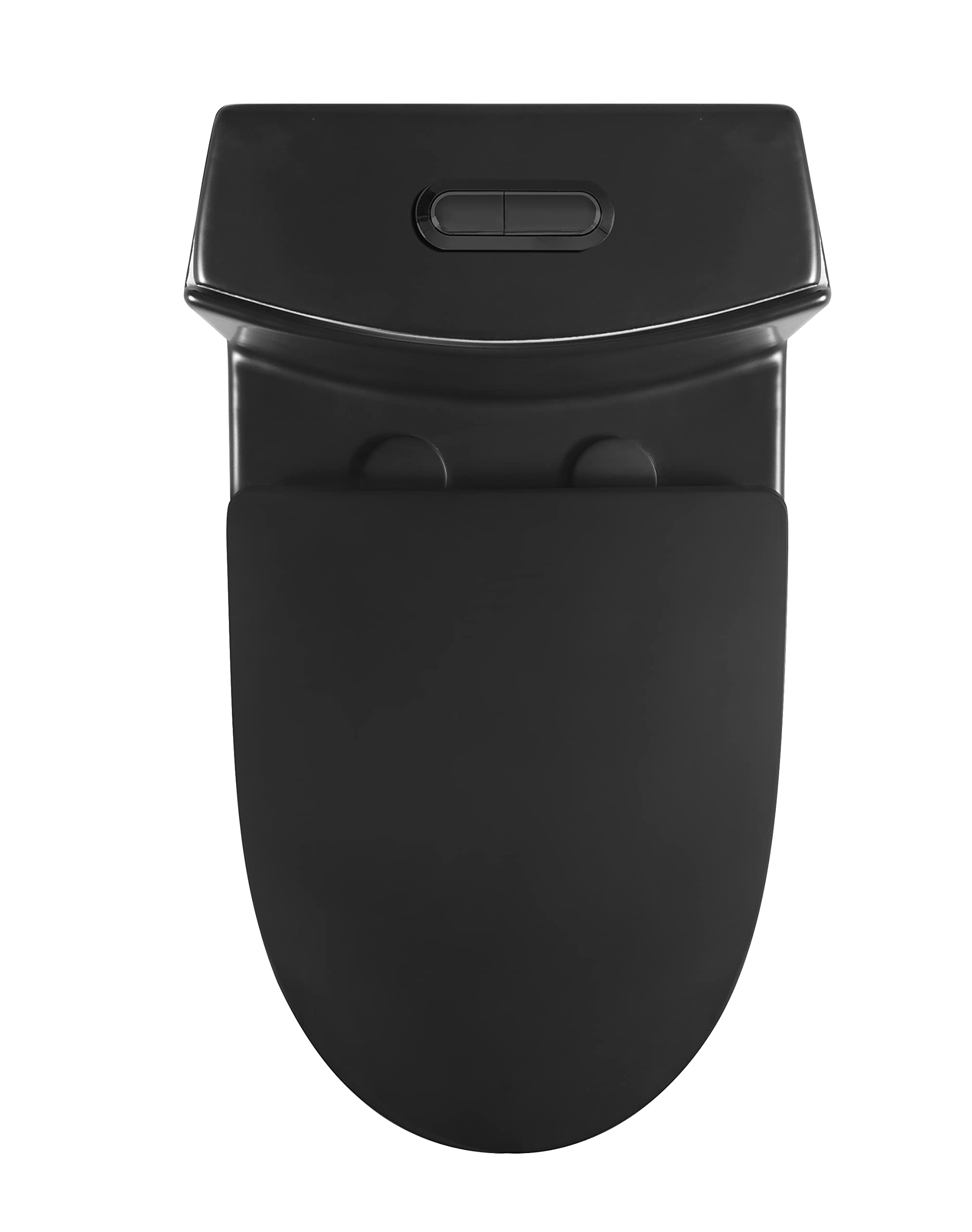 Agua Canada One Piece Elongated Dual Flush Toilet 4L/6L - 1000g Waste Capacity - Water Efficient Modern Bathroom Solution for Homes & Commercial Spaces