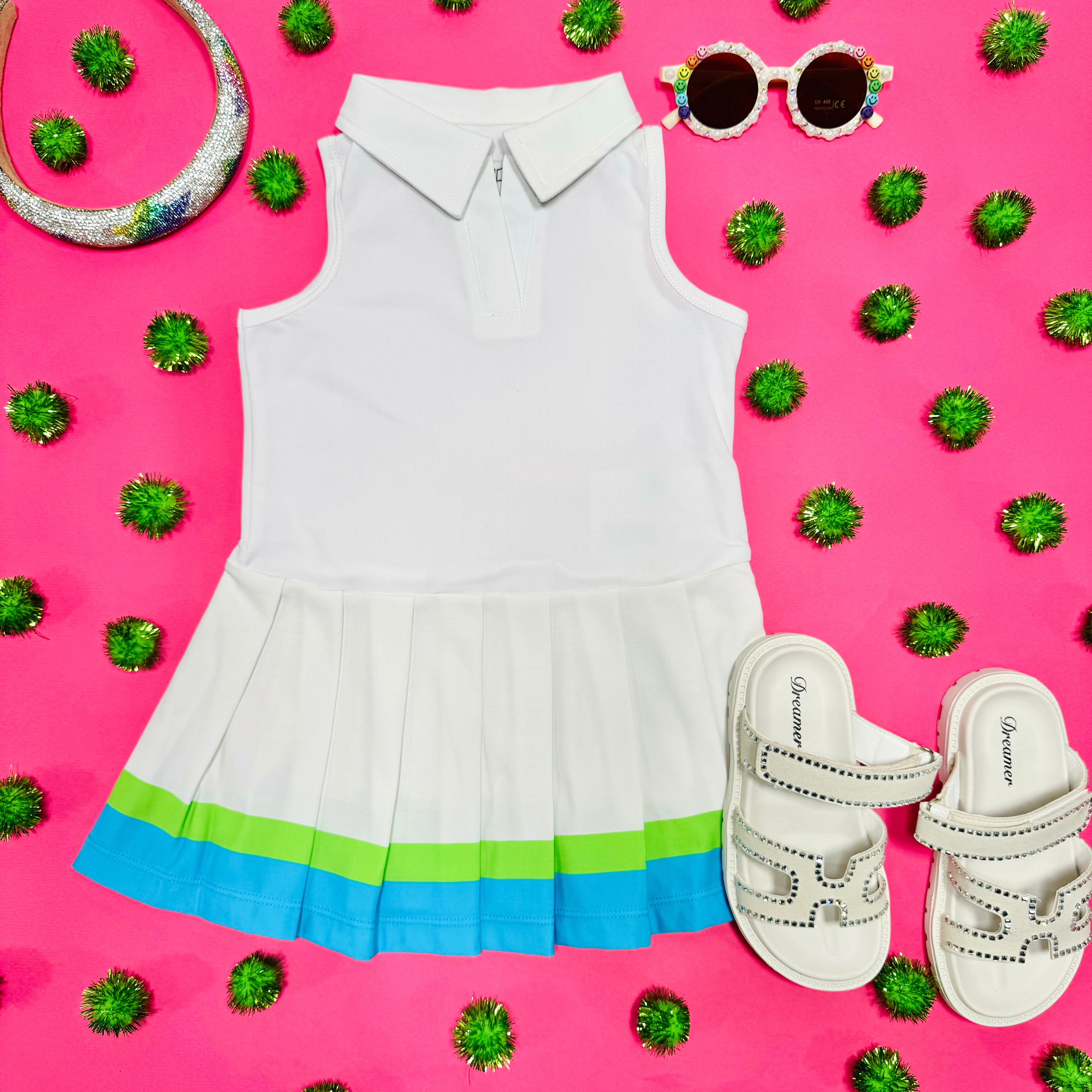 Little Yari Women's Tennis Dress - Breathable Quick-Dry Sports Dress for Women - Perfect for Tennis, Running, Gym Workouts & Summer Outdoor Activities