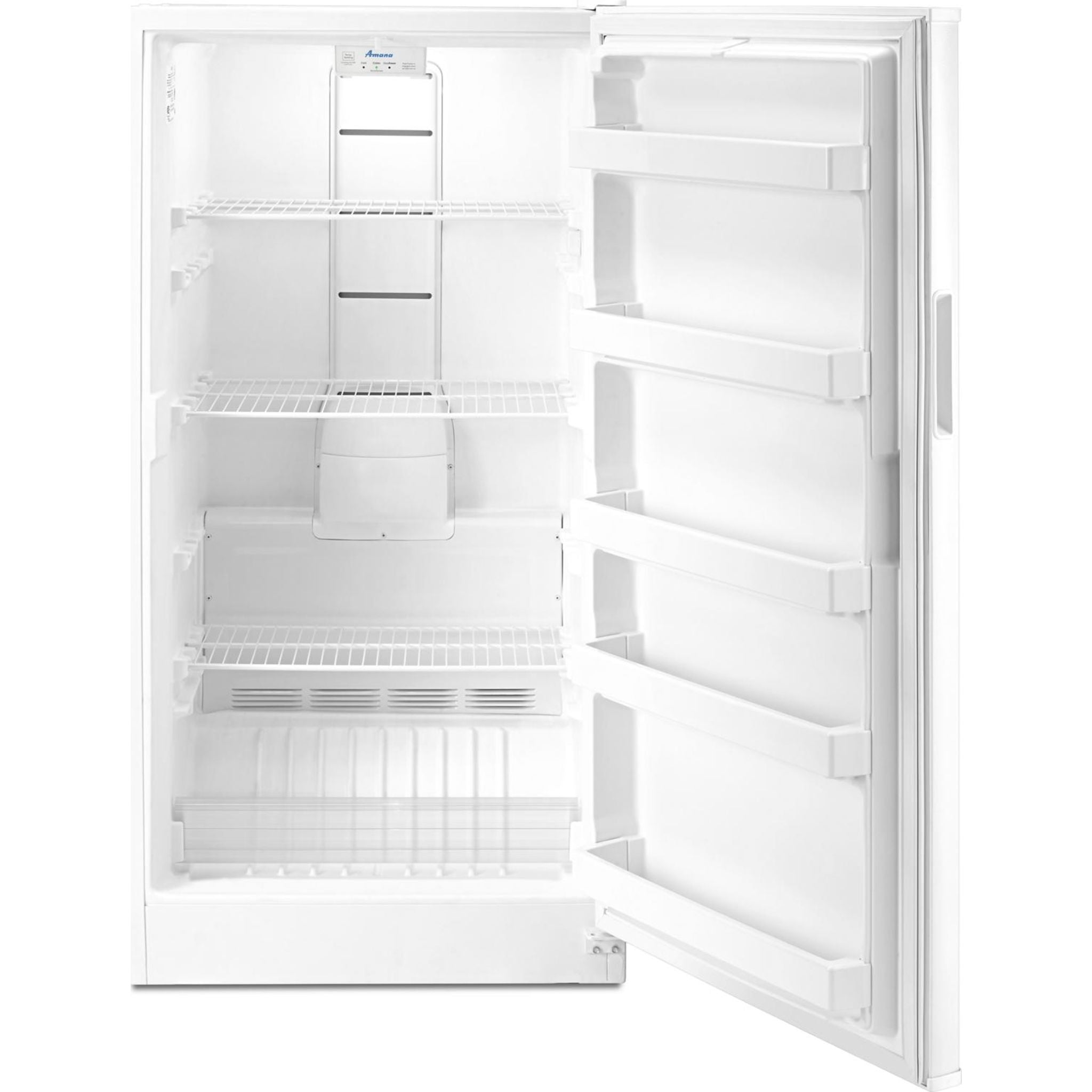 Amana AZF33X16DW 33-Inch Upright Freezer in White - Energy Efficient Deep Freezer for Home, Kitchen, or Garage Storage