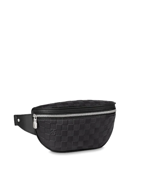 LV Campus Bumbag Onyx Crossbody Bag - Luxury Monogram Leather Waist Pack for Men & Women | Perfect for Travel, Shopping & Everyday Use