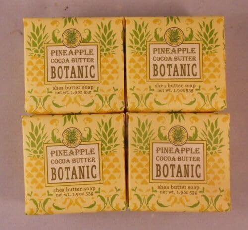 Greenwich Bay Shea Butter Luxury Spa Soap - 1.9 oz Bar (Pack of 4 or 6) - Moisturizing & Natural Skin Care for Dry Hands, Body & Face - Perfect for Gifts, Bath & Shower Relaxation