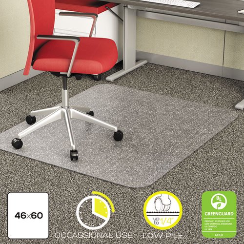 EconoMat Low Pile Carpet Chair Mat for Office & Home - 46