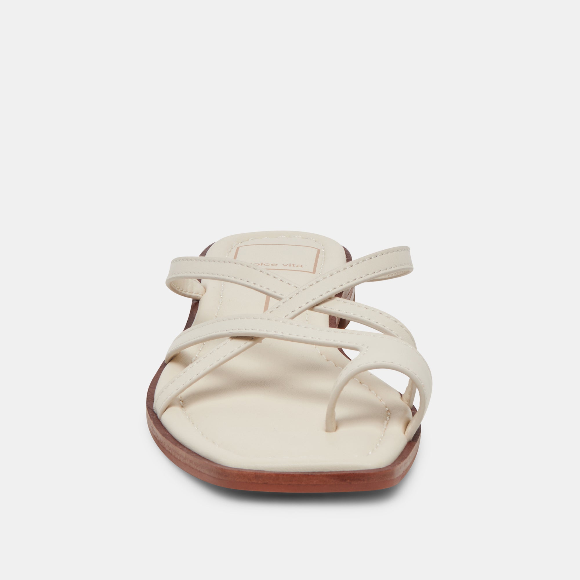 Indigo Sandals for Women - Ivory Leather Comfortable Summer Sandals - Perfect for Beach, Vacation & Casual Wear