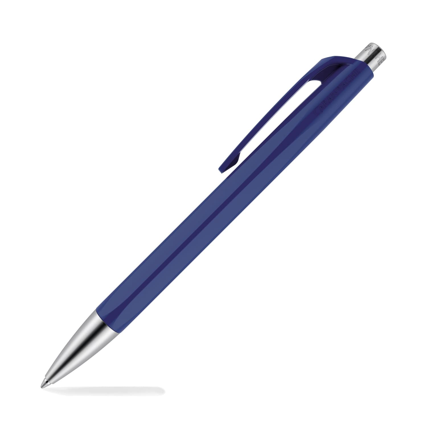Premium Caran d'Ache 888 Infinite Ballpoint Pen - Night Blue Luxury Writing Instrument for Professionals & Gift Giving - Perfect for Office, Business Meetings & Signature Signing