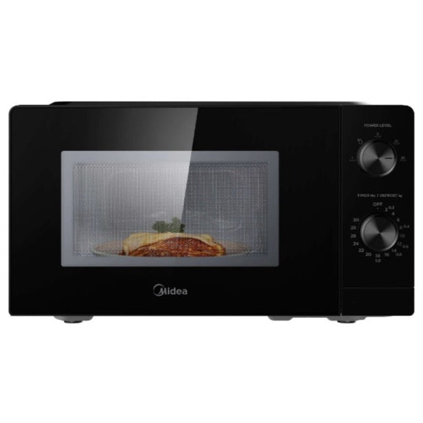 MMO MM920MZ 20L Solo Microwave Oven - Compact Countertop Microwave for Small Kitchens, Dorms & Offices | Fast Cooking & Reheating | 700W Power with 10 Preset Modes