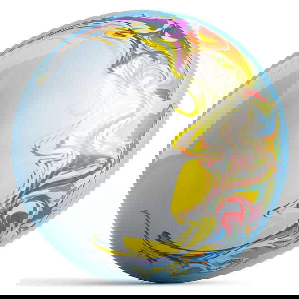 Abstract Bowling Ball by Valentina Georgieva - Unique Artistic Bowling Ball for Serious Players & Collectors - Perfect for League Play, Gifts & Home Decor