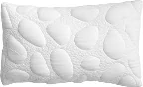 Pebble Pillow Standard - Ultra Soft Memory Foam Neck Support Pillow for Side, Back & Stomach Sleepers - Perfect for Travel, Office & Home Use