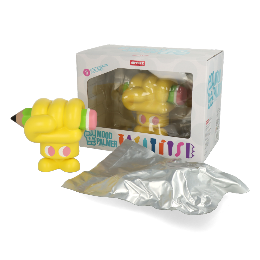 Superdeux Mood Palmer - Vibrant Yellow Version | Perfect for Home Decor, Gifts & Aesthetic Vibes