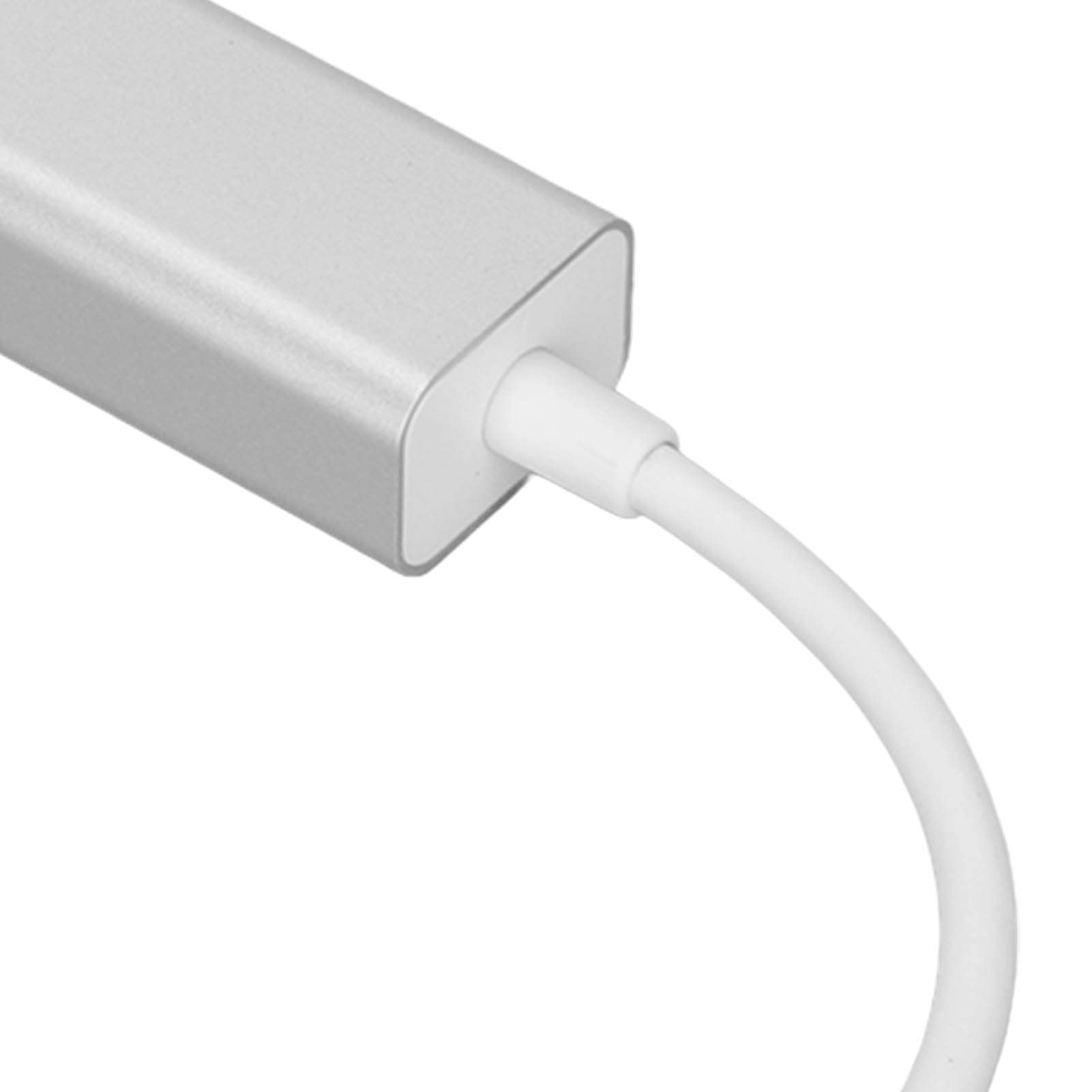 Jimdary USB C to RJ45 Ethernet Adapter - High Speed Gigabit LAN Converter with Aluminum Shell - No Driver Required - Perfect for Home Office, Business Travel, and Online Gaming