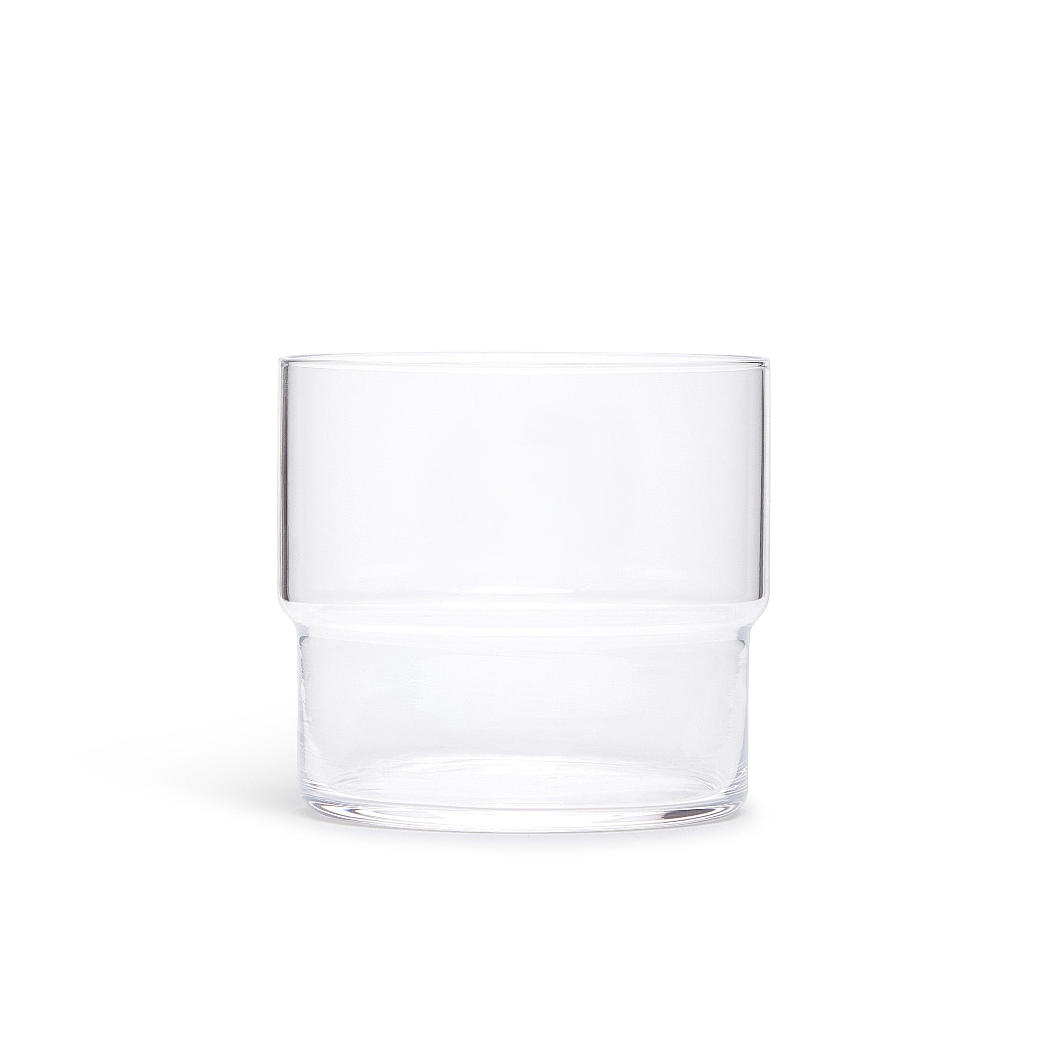 Premium Stackable Glass Cups - 10.5oz (315ml) Set of 6 - Shatterproof & Durable for Coffee, Tea, Juice - Perfect for Home, Office, Restaurant & Outdoor Use
