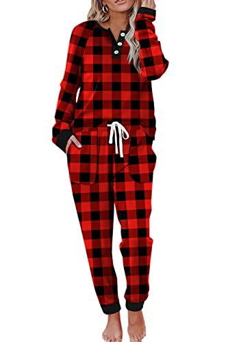 Long Sleeve - Red & Black Plaid