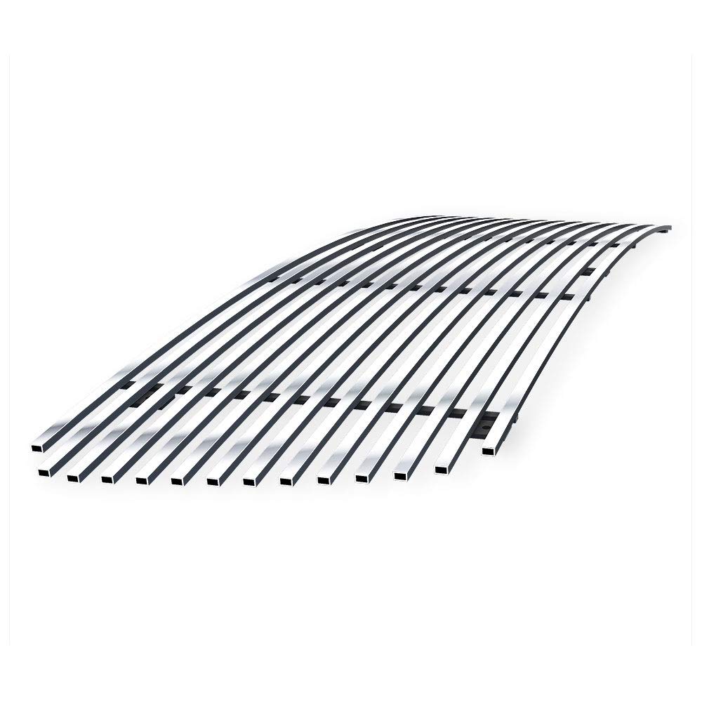 APS Stainless Steel Chrome Billet Front Grill Grille Insert Compatible with Toyota Tundra 2007-2009 (S18-A46456T) - Durable Replacement for Main Upper Grille, Perfect for Off-Road & Custom Car Upgrades
