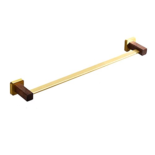 Thick Aluminum Floating Bathroom Shelf & Towel Bar - Wall Mounted Shower Towel Rack for Bathroom Accessories | Perfect for Small Spaces, Spa-Like Showers & Organized Bathrooms