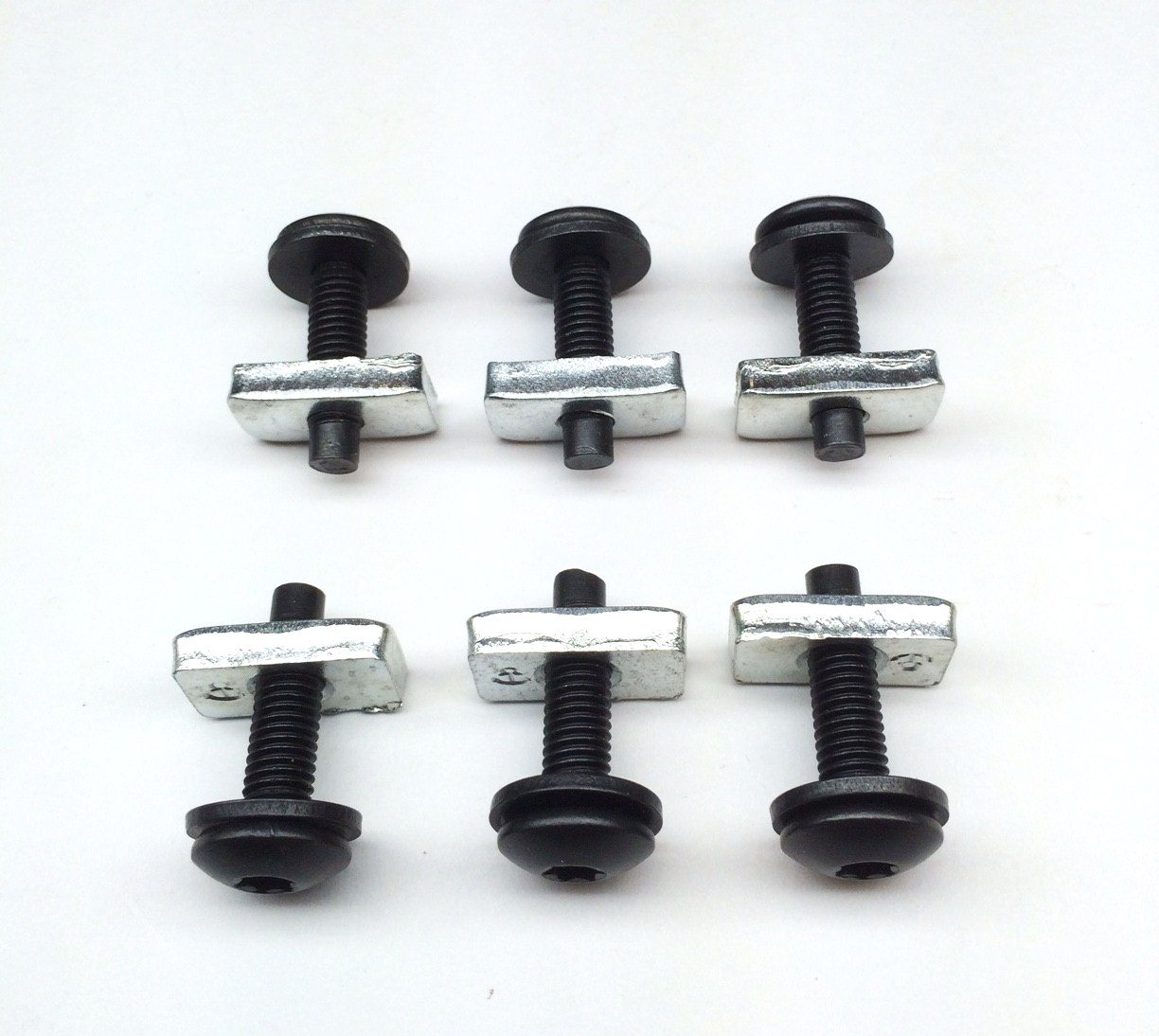 1997-2006 Jeep Wrangler TJ Hard Top Torx Screw & Nut Kit - 6 Torx Screws & 6 Nuts - Replacement Parts for Jeep Wrangler TJ Hard Top Installation & Maintenance