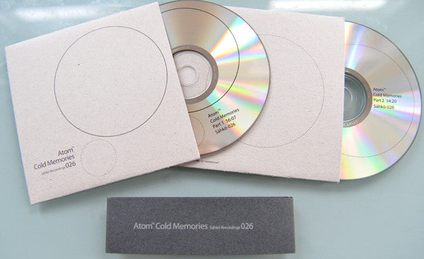 Atom Cold Memories Vinyl Record – Sahko 026 | Limited Edition Electronic Music | Perfect for DJ Sets & Music Collectors