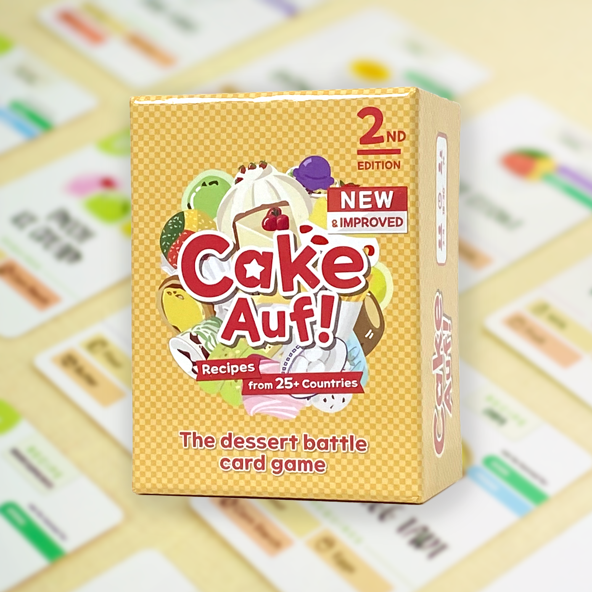 Cake Auf! (2nd Edition) - Fun Family Board Game for Parties & Game Nights | Perfect for Birthday Celebrations & Social Gatherings