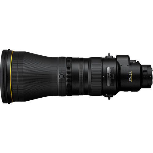 Nikon NIKKOR Z 600mm f/4 TC VR S Telephoto Lens for Wildlife & Sports Photography - Professional Super-Telephoto Prime Lens with Vibration Reduction & Built-in Teleconverter for Nikon Z Mirrorless Cameras - Perfect for Bird Watching, Safari, and Outdoor Adventure Photography