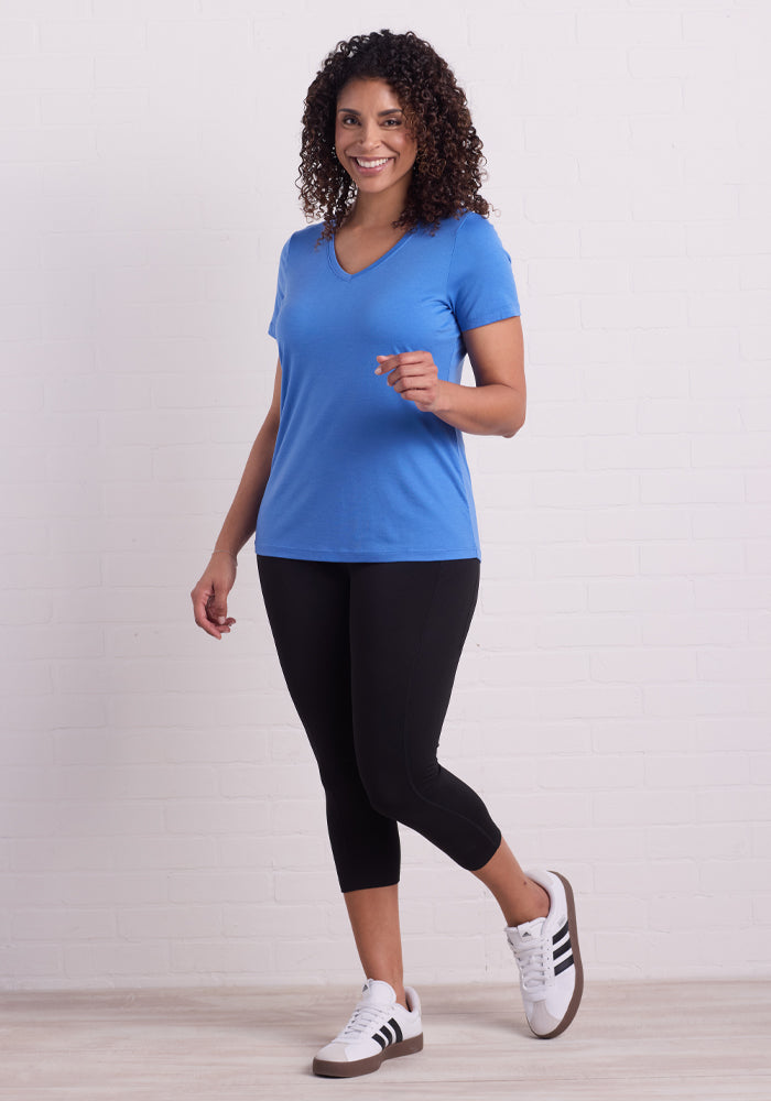 Junie Tee Blue Gelato - Soft & Stylish Women's T-Shirt | Perfect for Casual Wear, Summer Outfits & Everyday Comfort