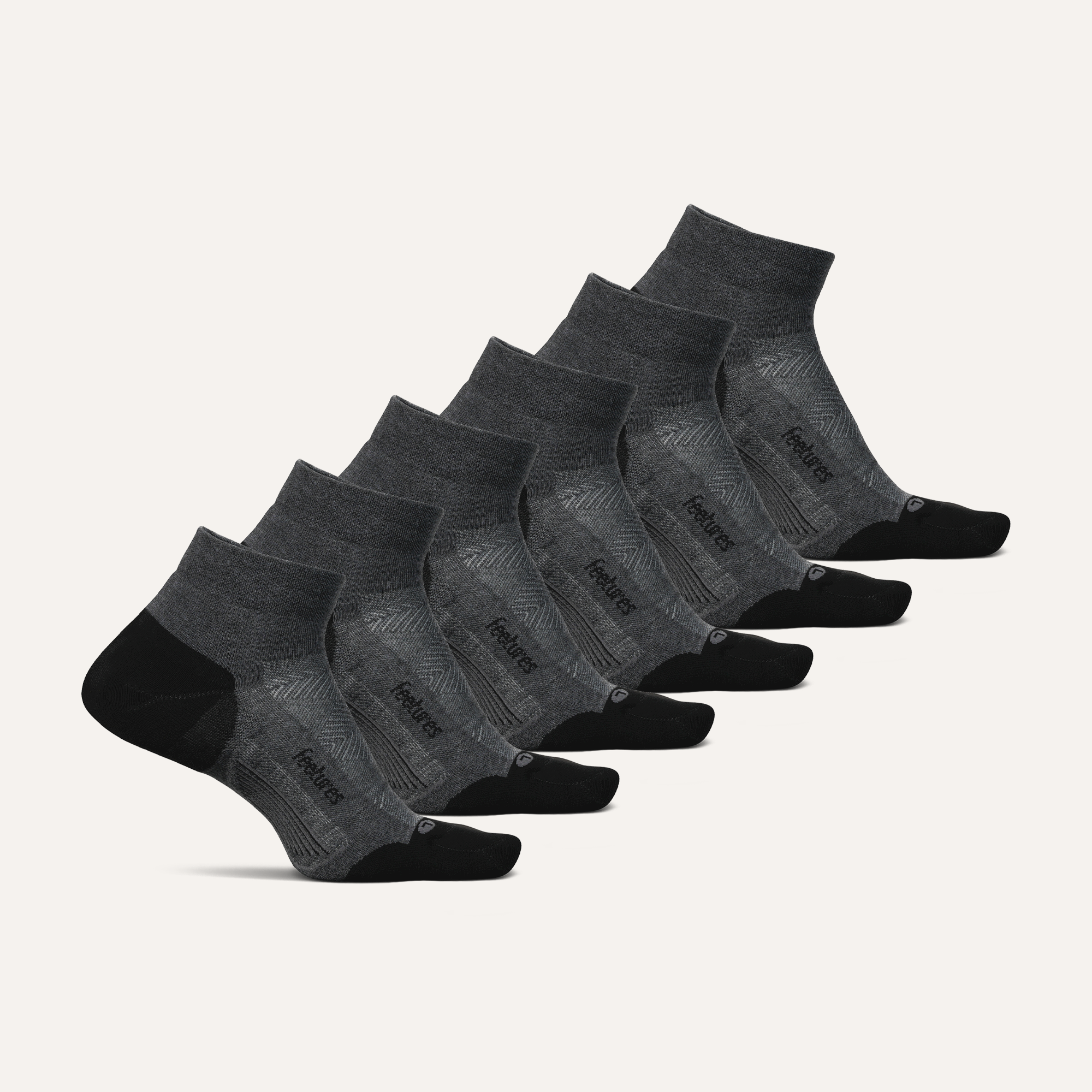 Elite Max Cushion Low Cut Socks 6 Pack - Ultra Soft Breathable Athletic Socks for Running, Gym & Everyday Comfort