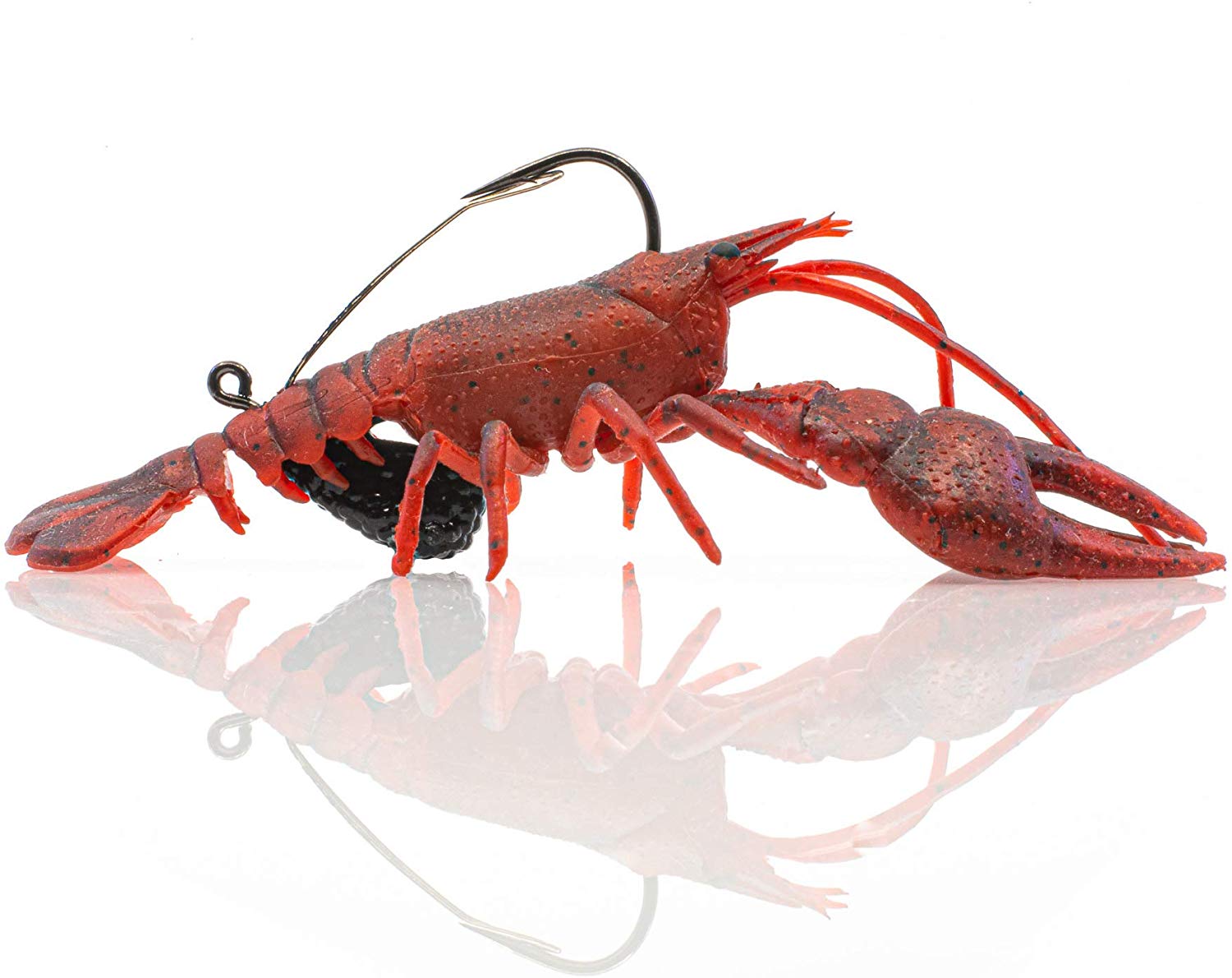 Chasebait Crawdad Mud Bug Soft Plastic Fishing Lures - Realistic Crawfish Bait for Bass, Trout, and Catfish - Perfect for Freshwater and Saltwater Fishing