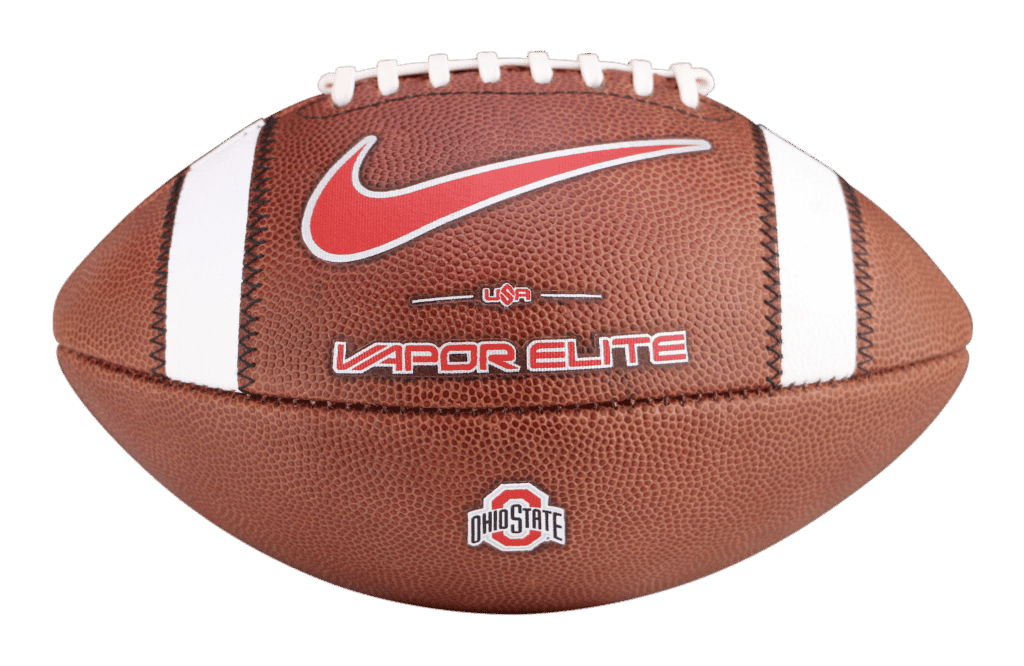Official Ohio State Buckeyes Nike Vapor Elite Game Model Football - Authentic College Football Jersey for Fans & Players - Perfect for Game Day, Tailgating & Sports Collectibles