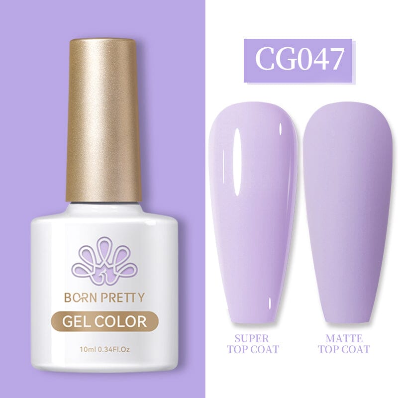 Purple Series Gel Nail Polish 10ml - Long-Lasting UV/LED Soak Off Gel for Manicures & Pedicures - Perfect for Nail Salons & DIY Home Nail Art