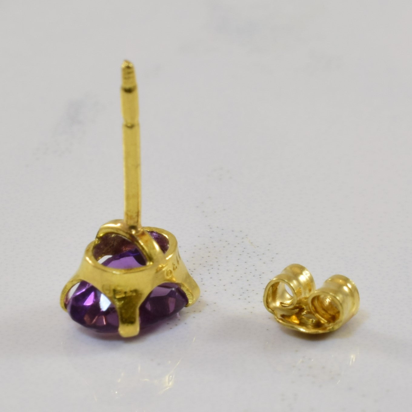 Amethyst Stud Earrings 1.30ctw Natural Purple Gemstone Earrings for Women - Perfect for Everyday Wear, Gift Giving & Special Occasions