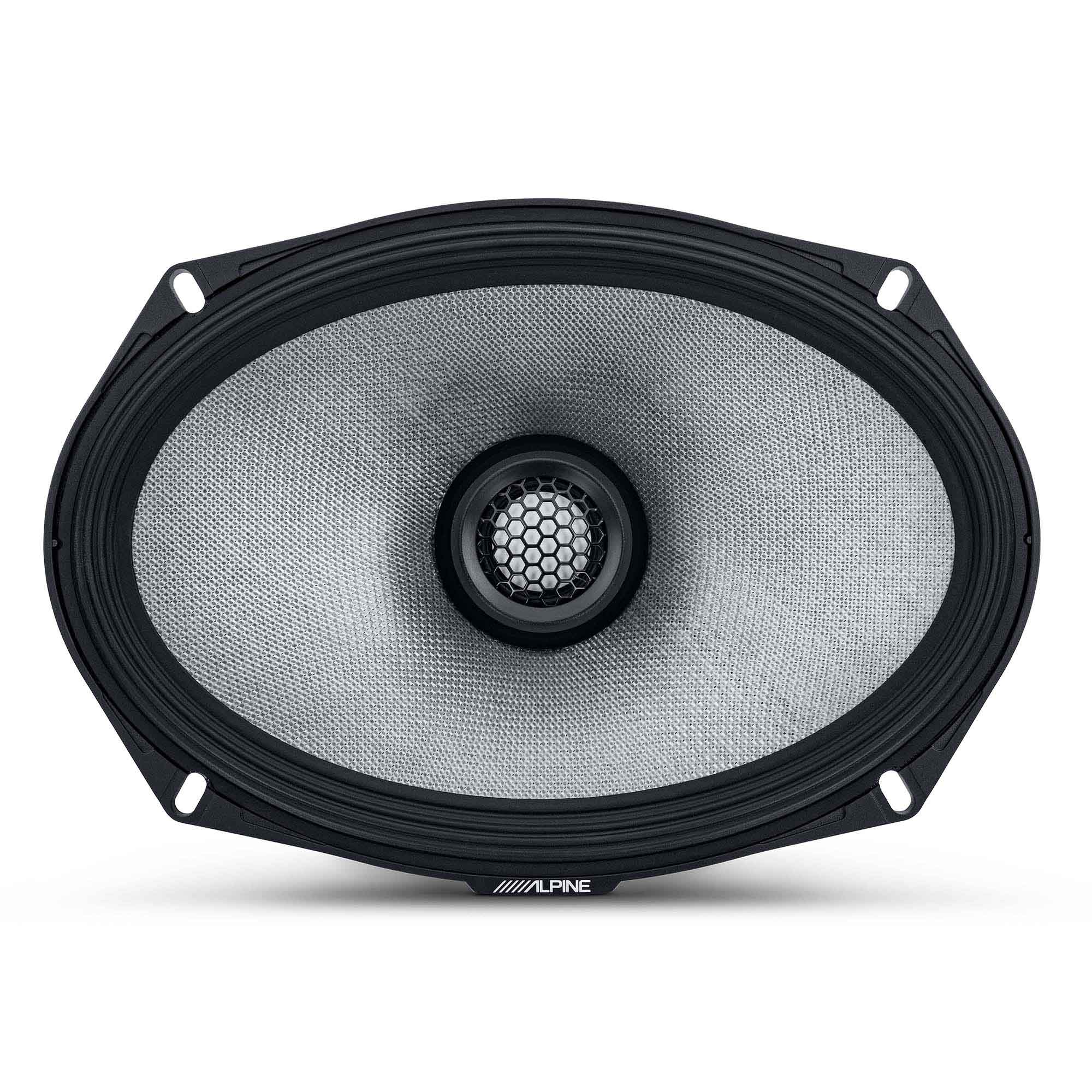 Alpine R2-S69 6x9 Inch 2-Way High Resolution Car Speakers with Foam Baffle Kit - Premium Sound for Cars, Trucks & SUVs - Perfect for Upgrading Factory Audio Systems